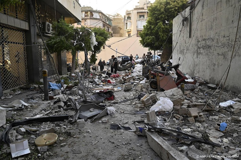 Israëlisch bombardement in centrum van Beiroet