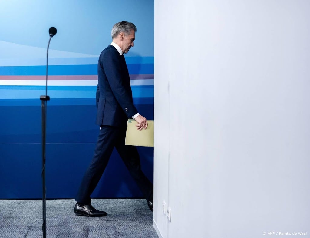 Toch resultaten boeken ziet Schoof als zijn grootste prestatie