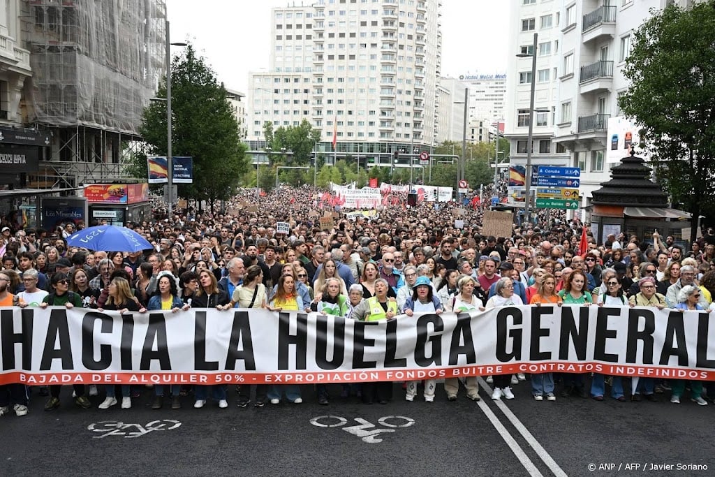 Protesten in Spanje na verwerpen steunmaatregelen voor huurders