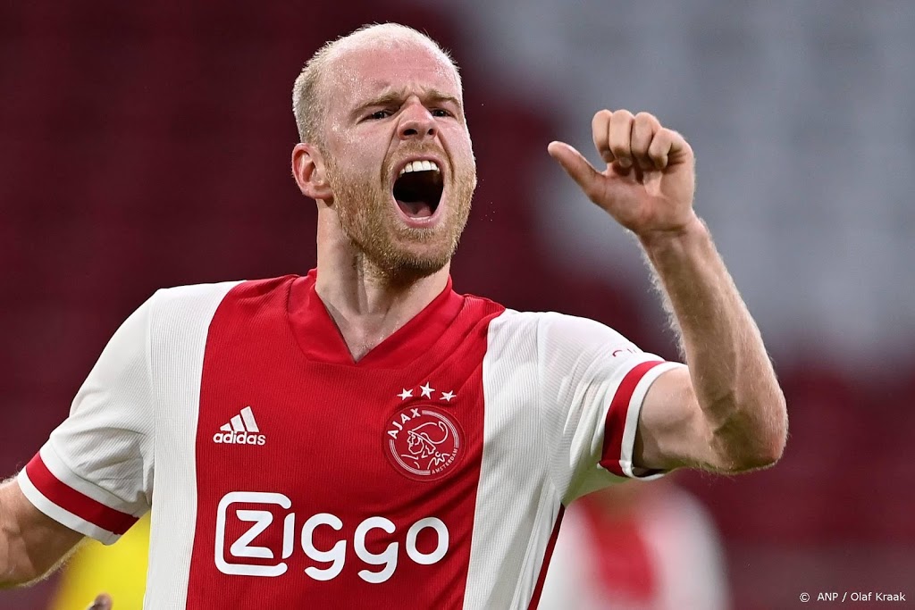 Ook Davy Klaassen is bij Ajax  in Denemarken 