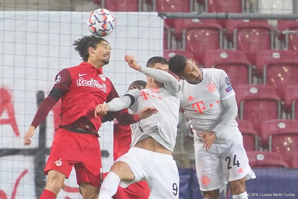 Bayern München slaat bij Salzburg hard toe in slotfase