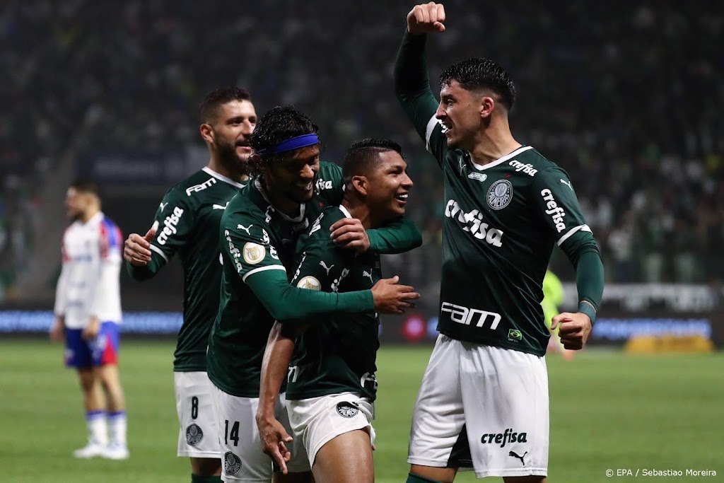 Voetbalclub Palmeiras voor elfde keer landskampioen Brazilië