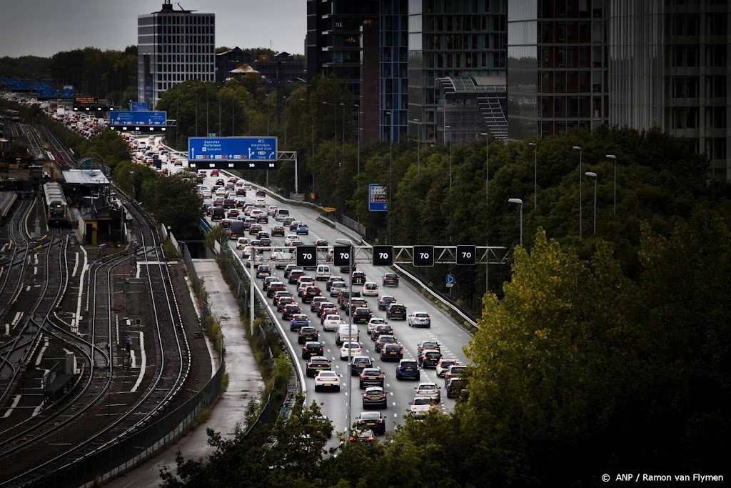 Drukke avondspits met bijna 1000 kilometer file