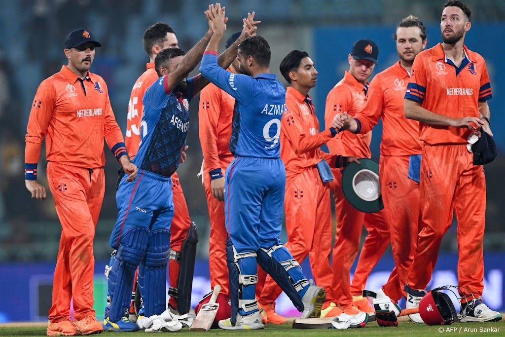 Nederlandse cricketers verliezen van Afghanistan op WK