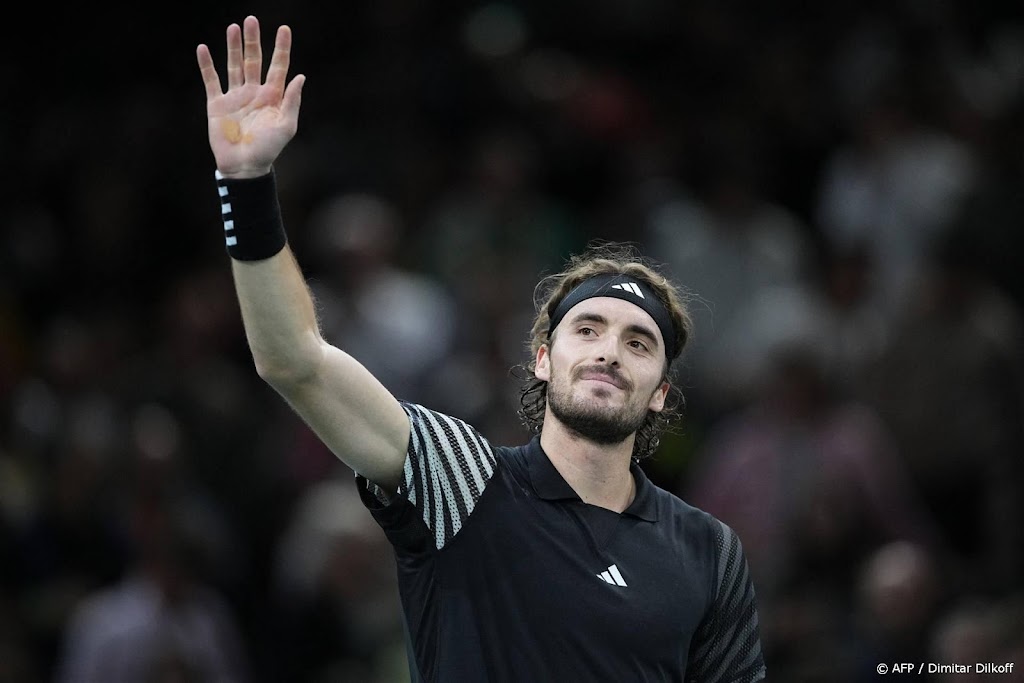 Tennisser Tsitsipas naar laatste vier masterstoernooi Parijs