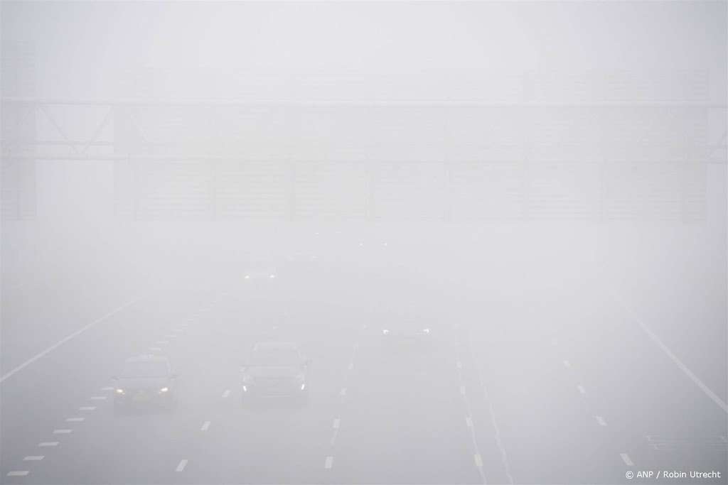 Waarschuwing voor mist uitgebreid naar Noord-Brabant