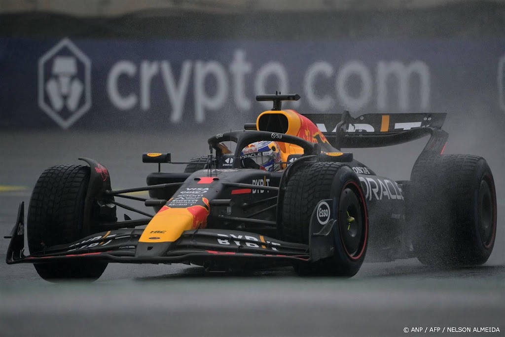 Verstappen met 12e tijd voortijdig klaar in kwalificatie Brazilië