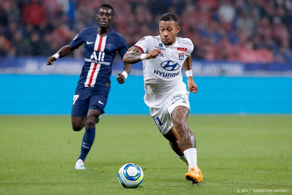 Herstelde Depay terug bij Olympique Lyon