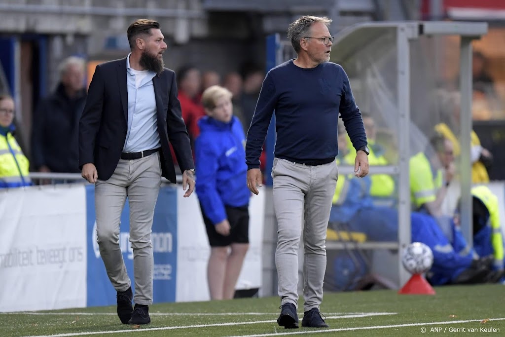 Bosschaart vervangt zieke coach De Jong bij Cambuur - Vitesse