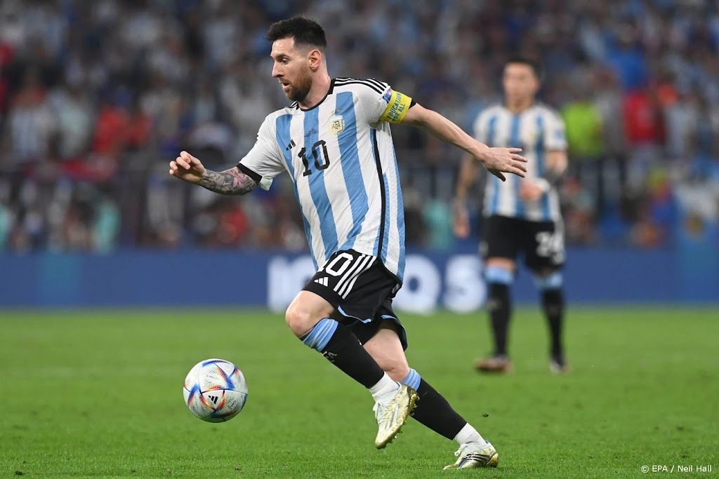 Messi speelt op WK duizendste wedstrijd op hoogste niveau