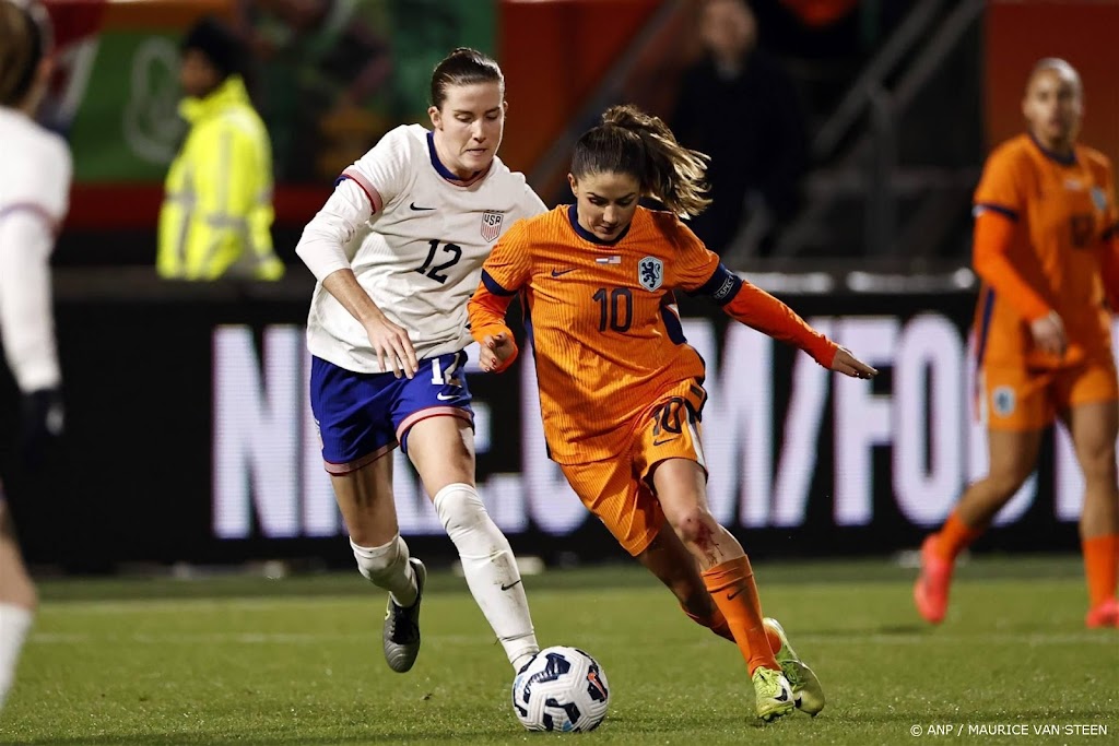 Voetbalsters zijn sterker dan Amerika, maar verliezen toch