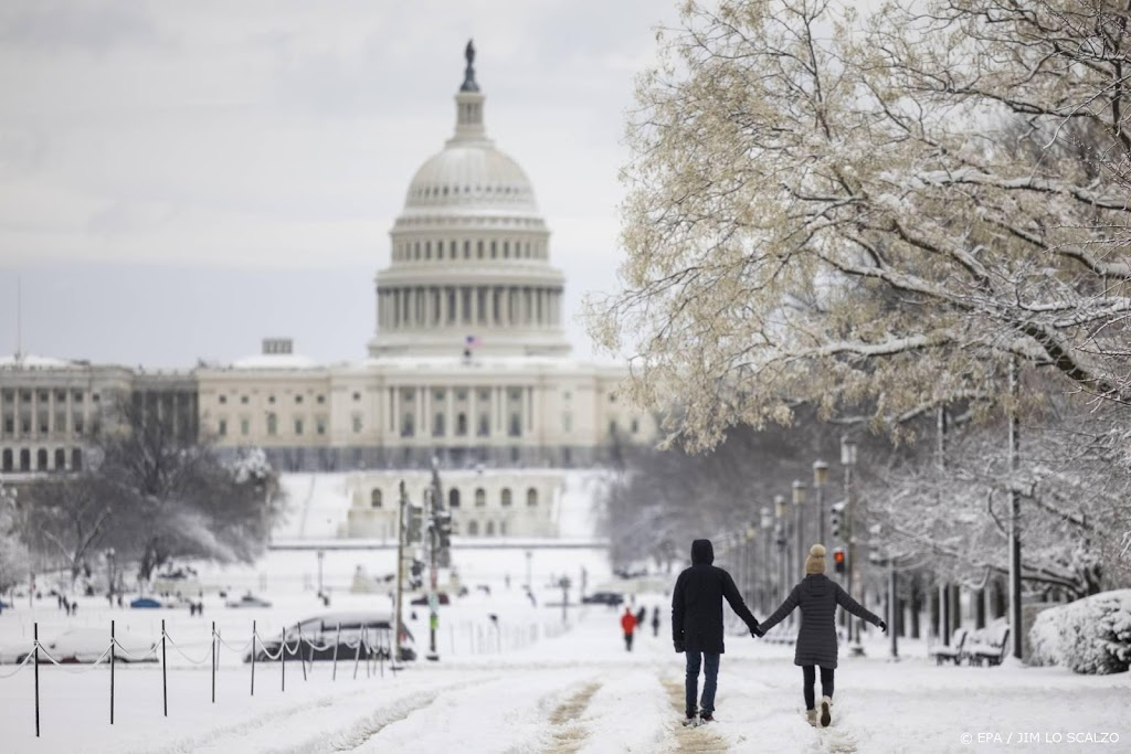 Honderdduizenden Amerikanen zonder stroom na sneeuwstorm 