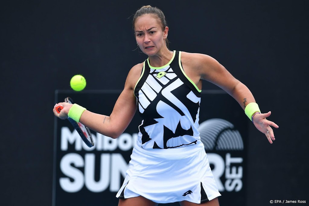 Tennisster Pattinama-Kerkhove haalt hoofdtoernooi in Melbourne
