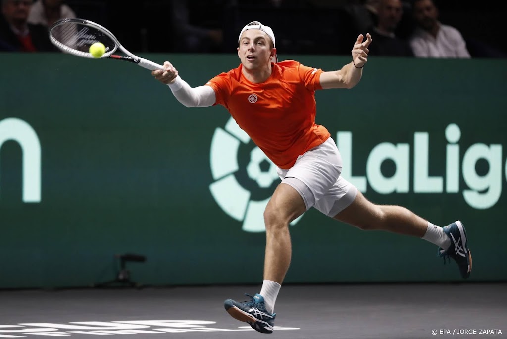 Griekspoor wint in Pune ook van Italiaanse tennisser Cecchinato