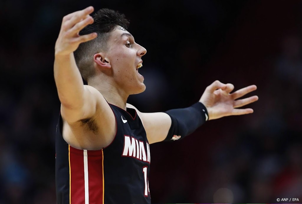 Basketballers Miami Heat bezorgen Lakers derde nederlaag op rij