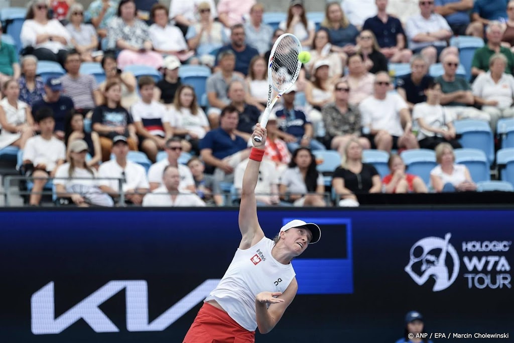 Swiatek en Hurkacz leiden Pools tennisteam naar finale United Cup