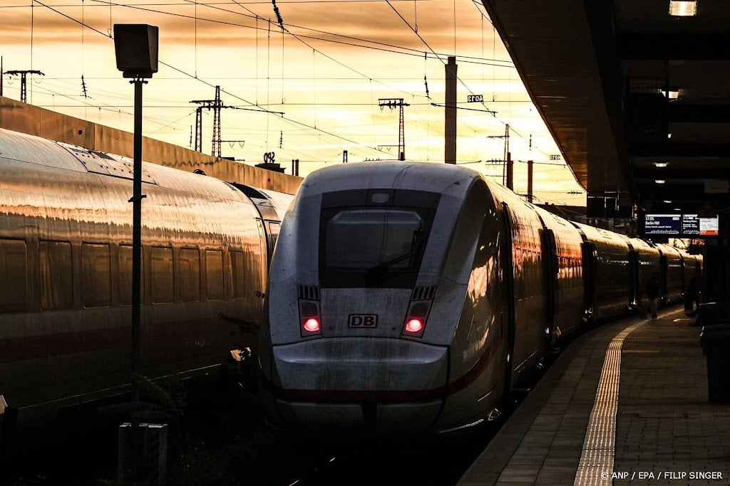 Krant: Duitse treinen in 2025 nog vaker te laat