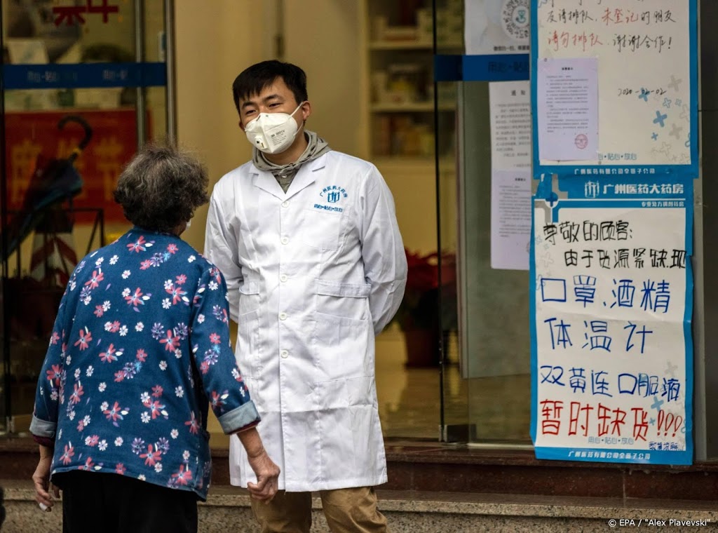 Chinese provincie Hubei meldt 64 nieuwe doden door virus