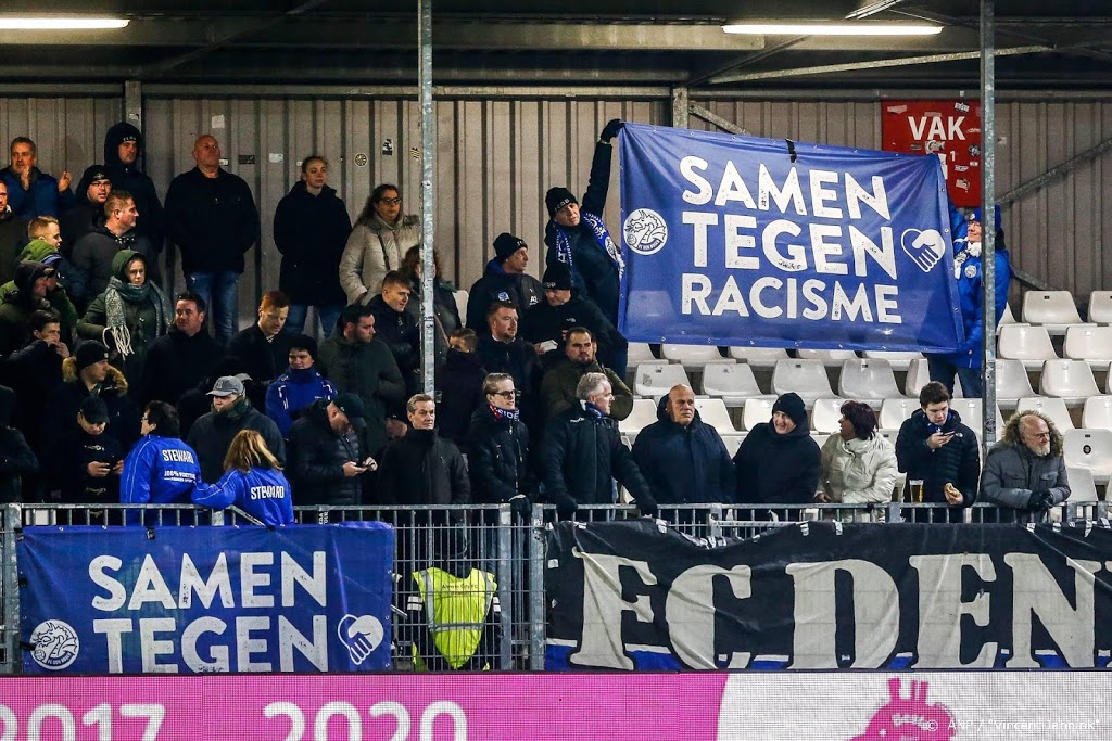 Aanvoerders betaald voetbal: vaker racisme vanaf tribunes