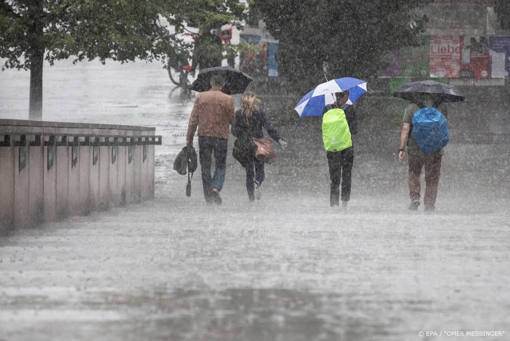 Overstromingen door hevige regen in Duitsland