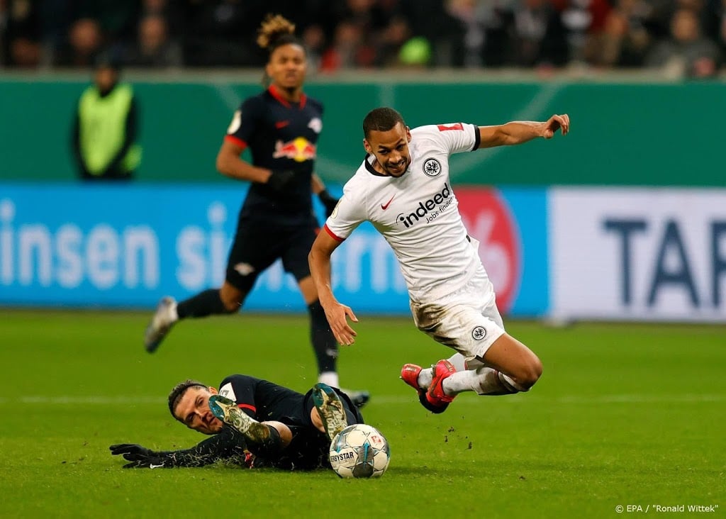 Eintracht Frankfurt ook in Duitse beker te sterk voor RB Leipzig