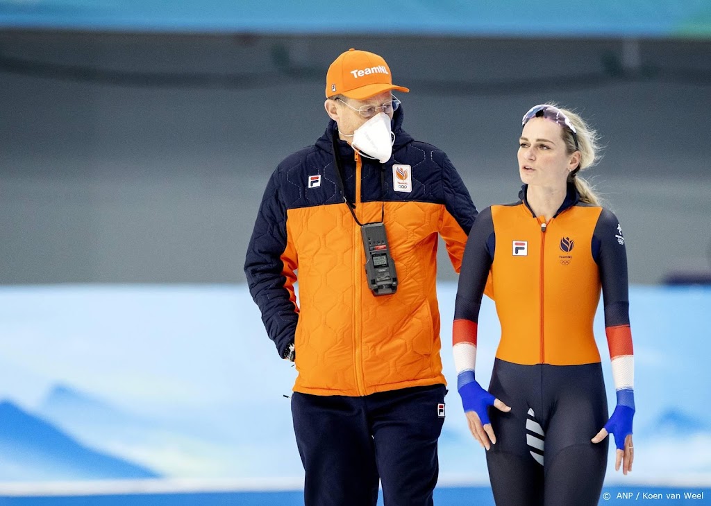 Schouten in laatste rit 3000 meter, Achtereekte in rit drie