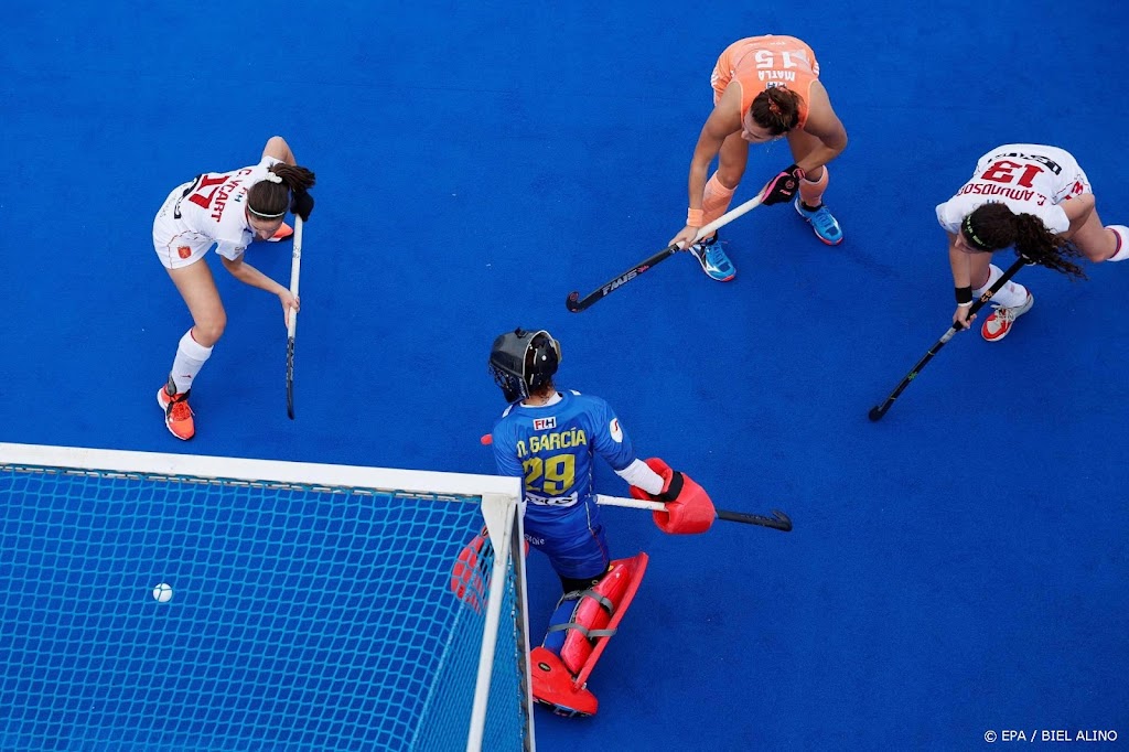 Moeizame zege hockeysters op Spanje in Pro League