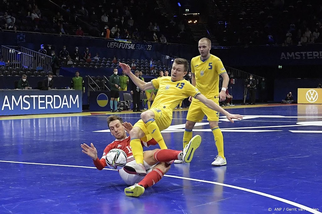 Rusland klopt Oekraïne in beladen duel op EK zaalvoetbal