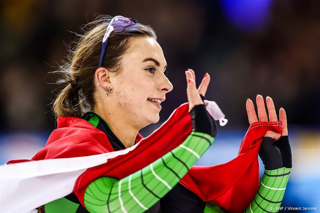 Schaatsster Kok wint voor tweede keer op NK goud op 500 meter