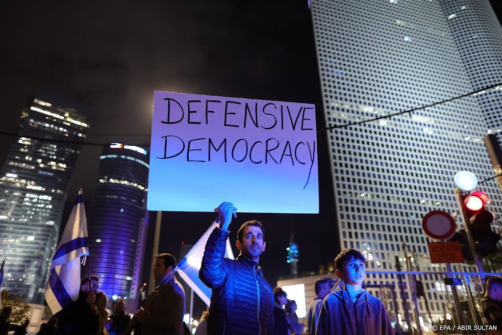 Tienduizenden Israëli's protesteren tegen regeringsplannen