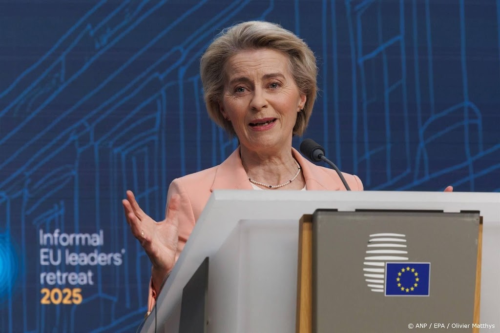 Von der Leyen waarschuwt Trump voor vergelding bij handelsoorlog 