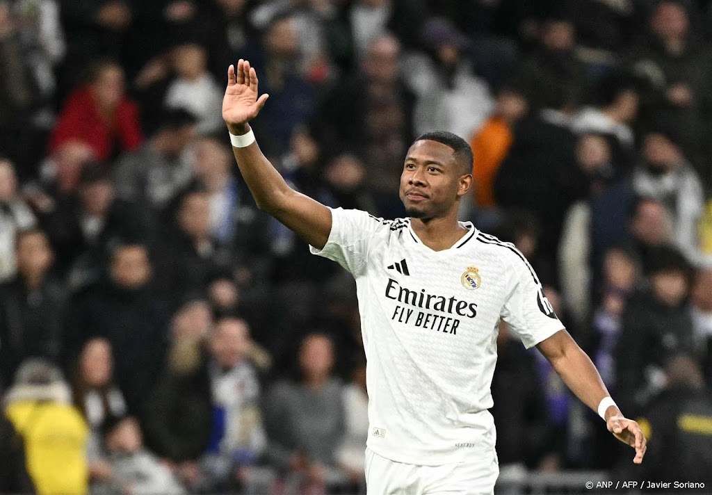 Real Madrid-verdediger Alaba kort na comeback weer geblesseerd