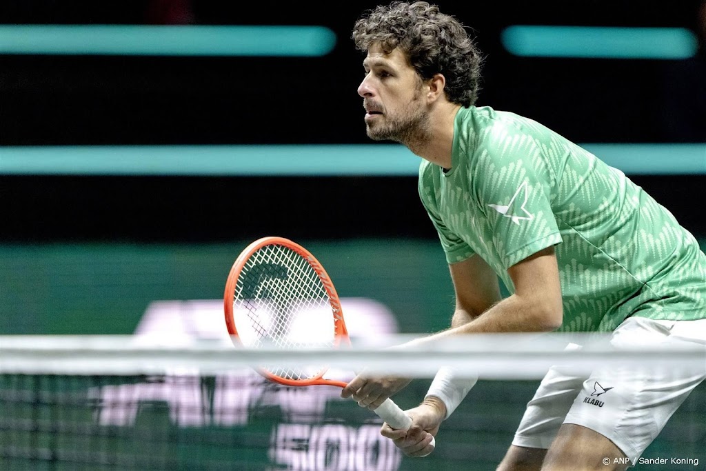 Tennissers Haase en Verbeek in Ahoy ten onder tegen Brits koppel