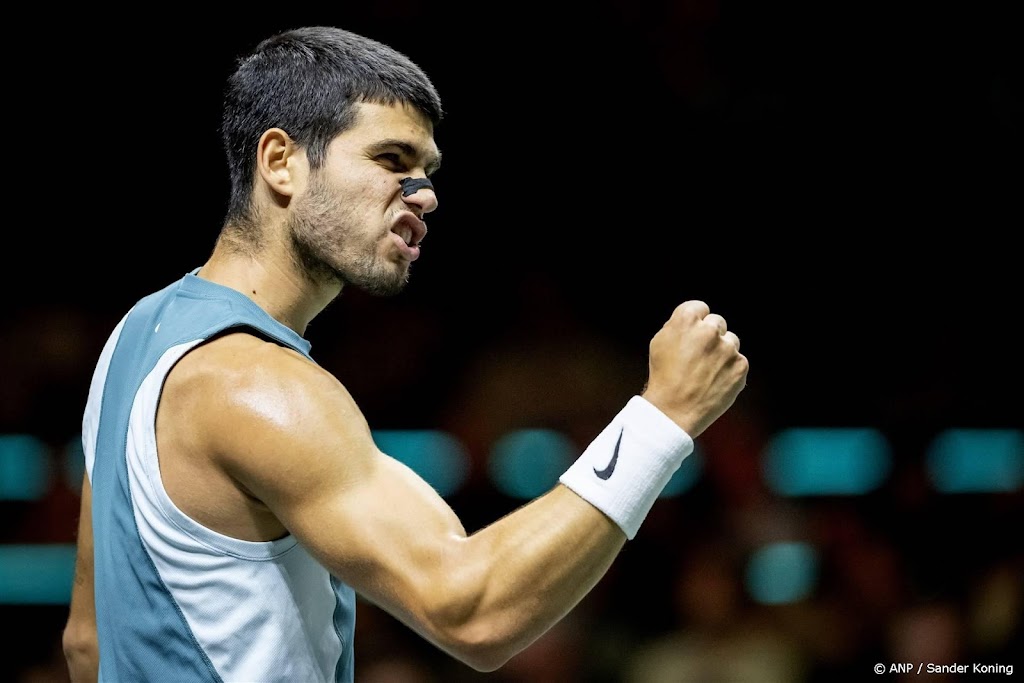 Alcaraz verslaat Van de Zandschulp in eerste ronde ABN AMRO Open 
