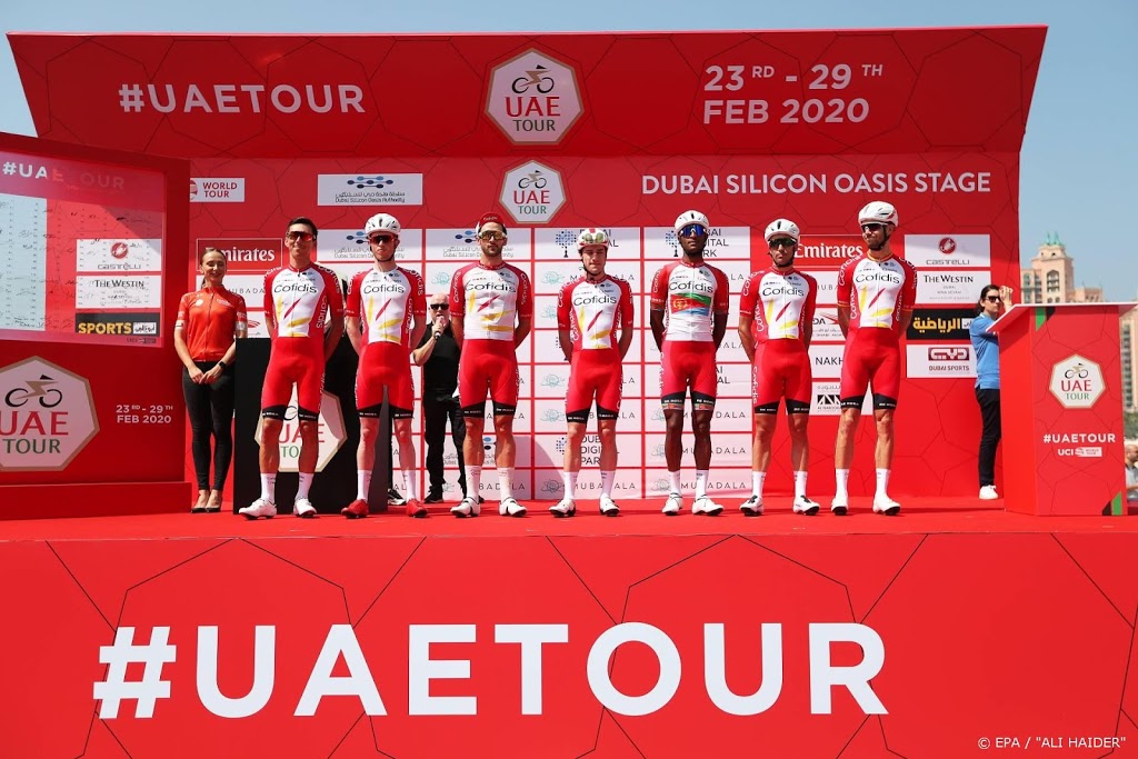 Wielerteams nog tot 14 maart vast in hotel Abu Dhabi