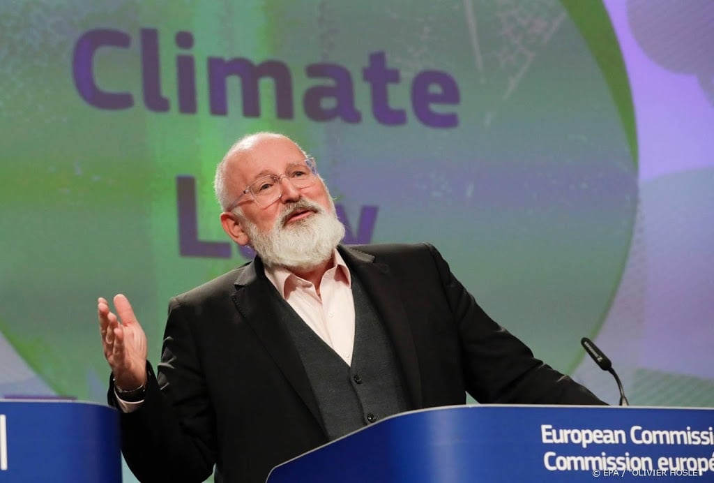 Timmermans pareert kritiek op klimaatwet
