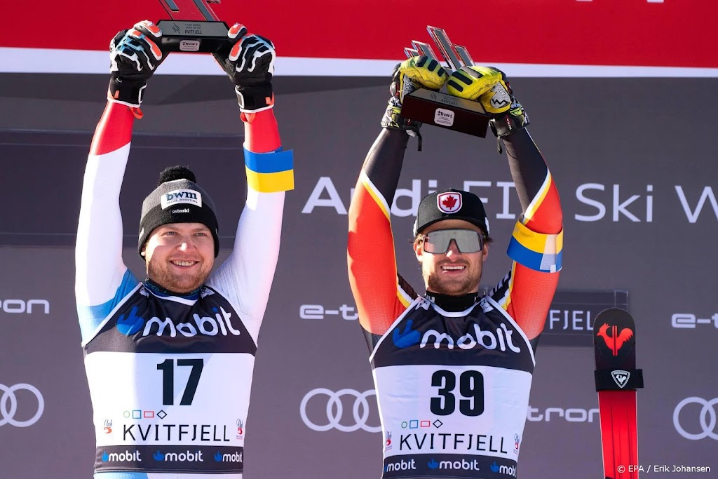 Gedeelde wereldbekerzege onbekende skiërs op afdaling Kvitfjell