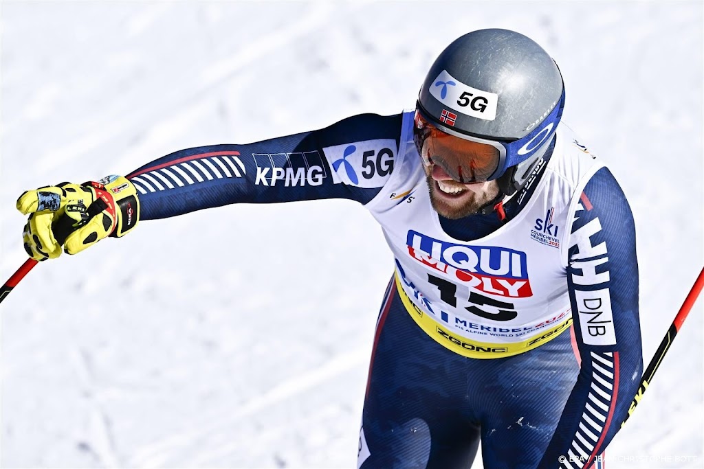 Noorse skiër Kilde wint weer de wereldbeker op de afdaling