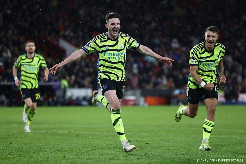 Arsenal werkt met zes treffers aan doelsaldo in Sheffield