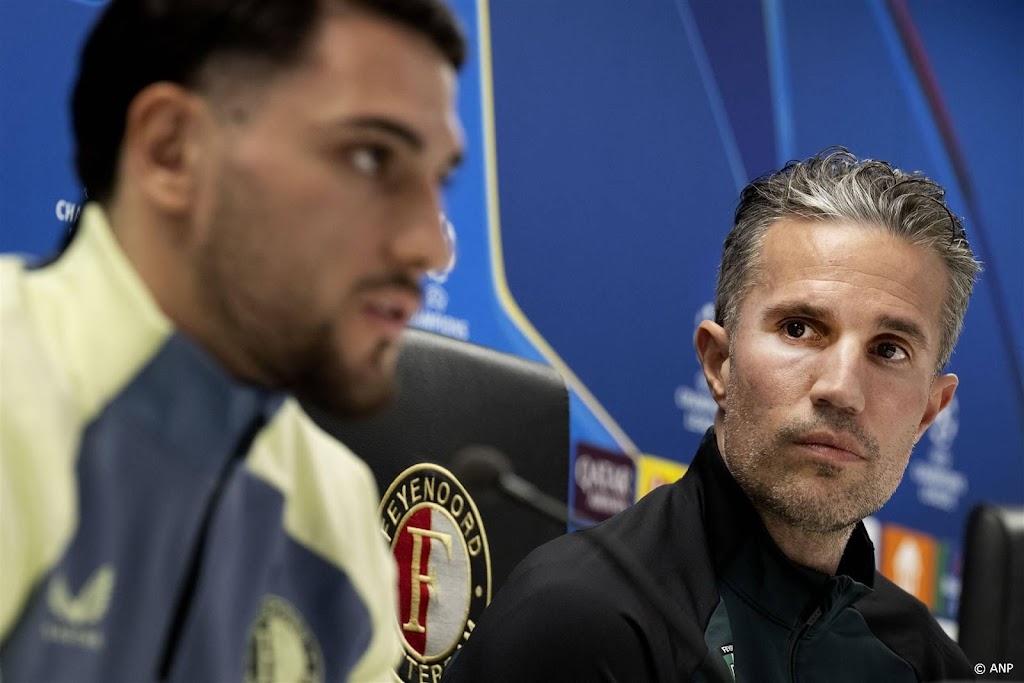 Feyenoord-trainer Van Persie op zijn hoede voor counters Inter