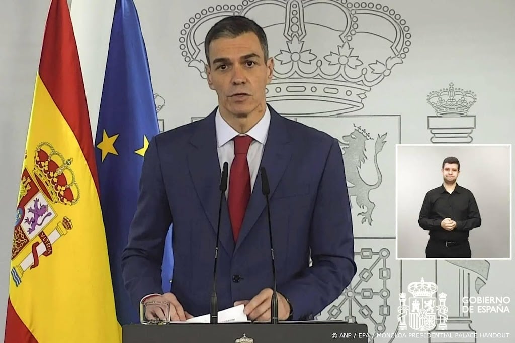 Spaanse premier zegt nee tegen oorlog