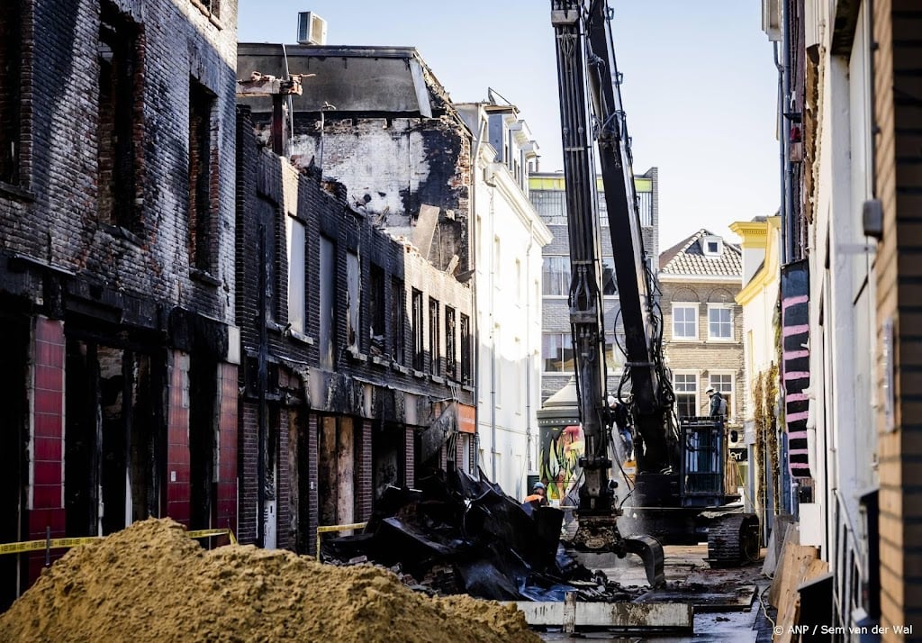 Monumentale gewelven na brand in Arnhem 'illegaal' gesloopt