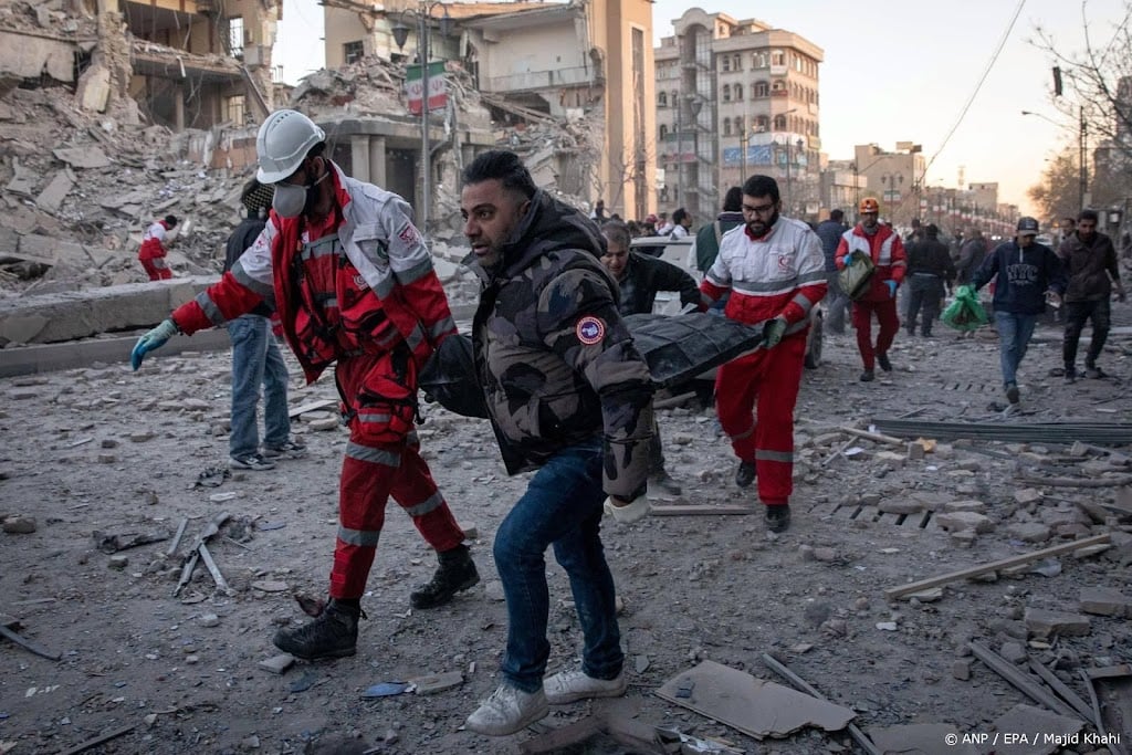 VN: 100.000 mensen vluchtten uit Teheran in twee dagen oorlog