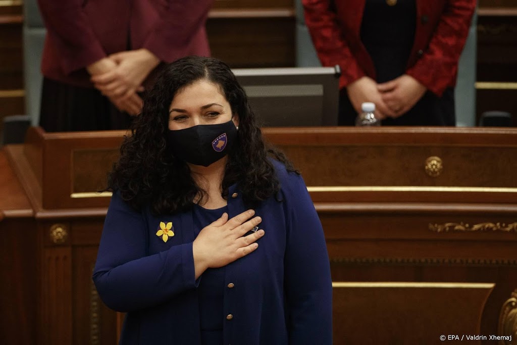 Vjosa Osmani nieuwe president van Kosovo