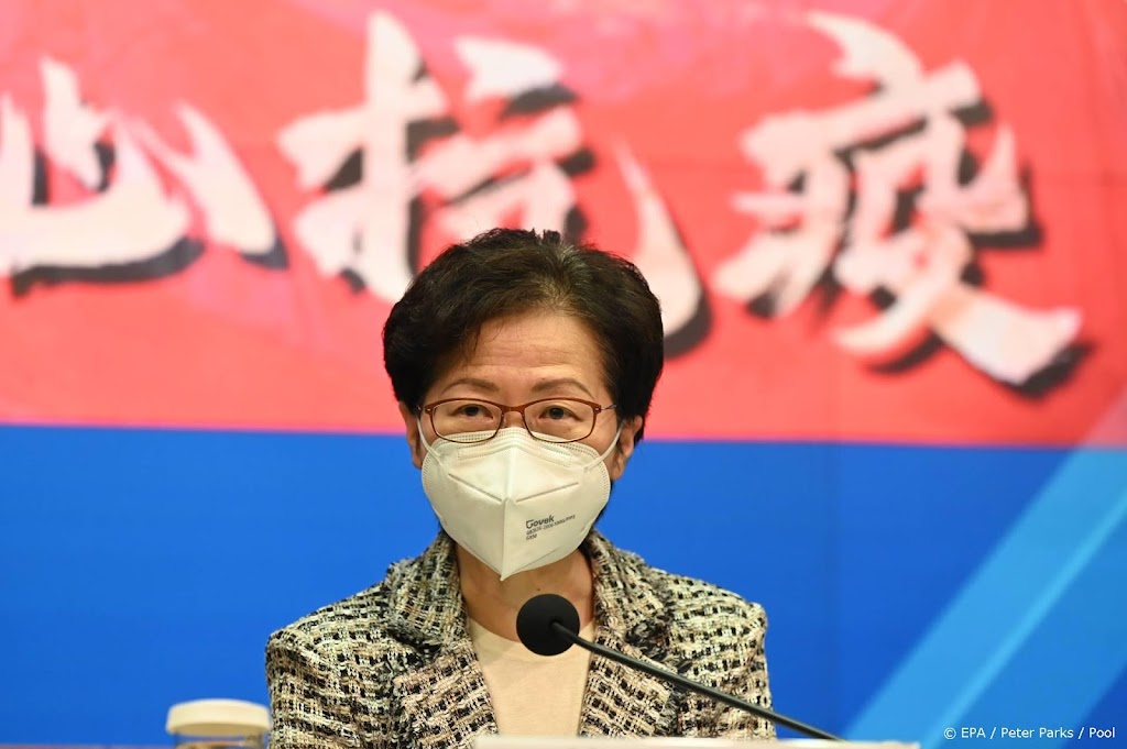Carrie Lam gaat niet voor tweede termijn als leider Hongkong