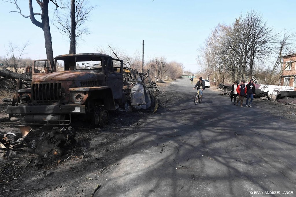 Oekraïne: Russen weg uit Tsjernihiv 