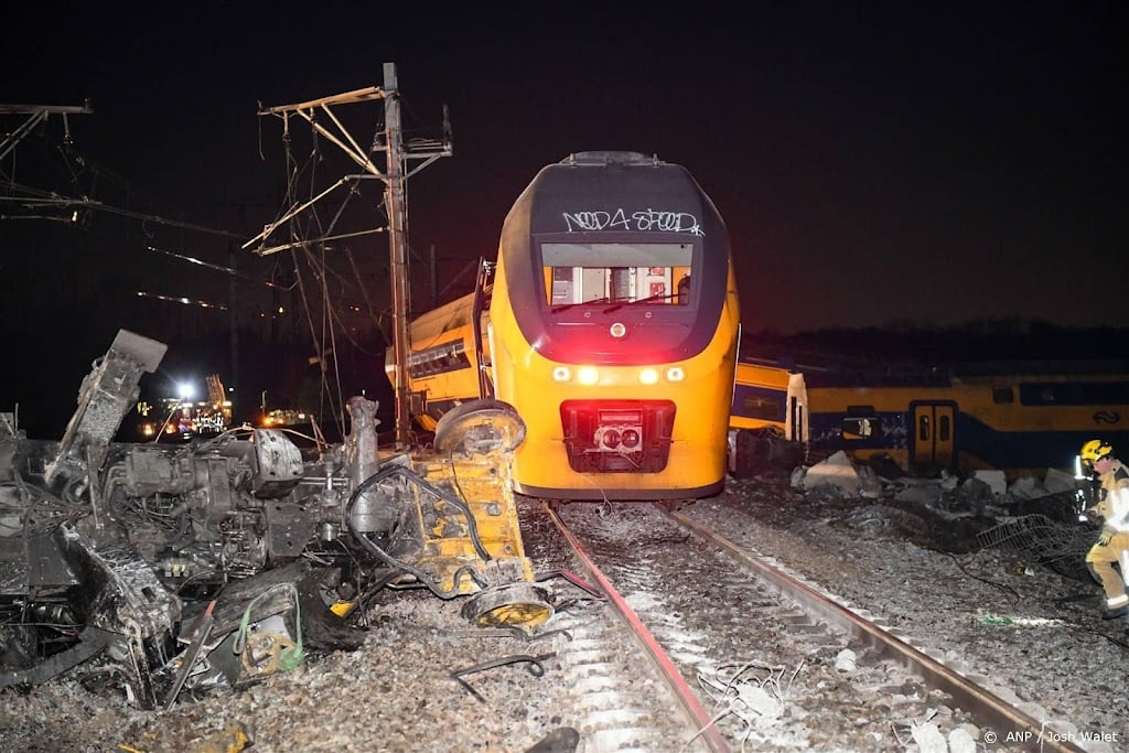Calamiteitenhospitaal staat paraat voor gewonden van treinongeluk