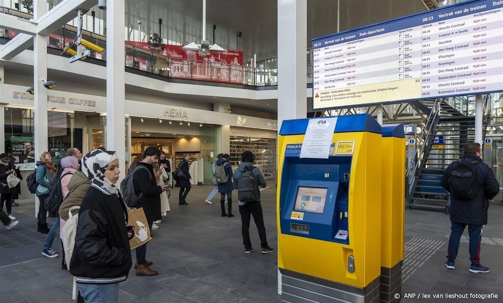 Dinsdag geen treinen tussen Leiden Centraal en Den Haag Centraal