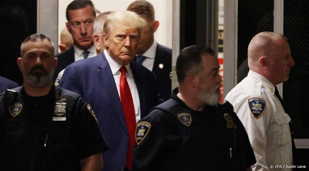 Trump zegt niet schuldig te zijn aan 34 aanklachten