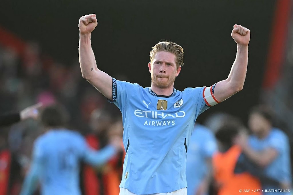 Clubicoon De Bruyne kondigt vertrek bij Manchester City aan